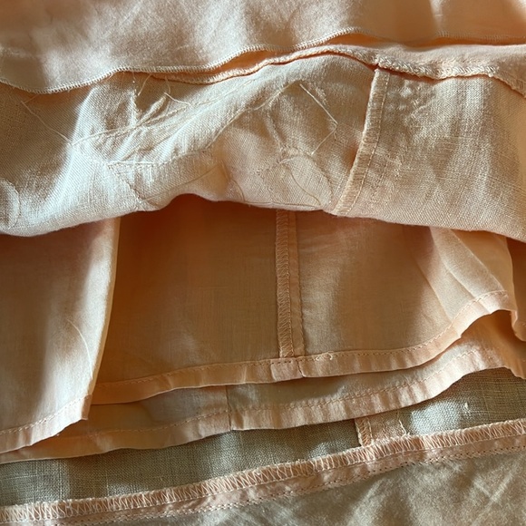 J Jill Linen Beaded Sleeveless Dress Size 14 - Picture 5 of 5